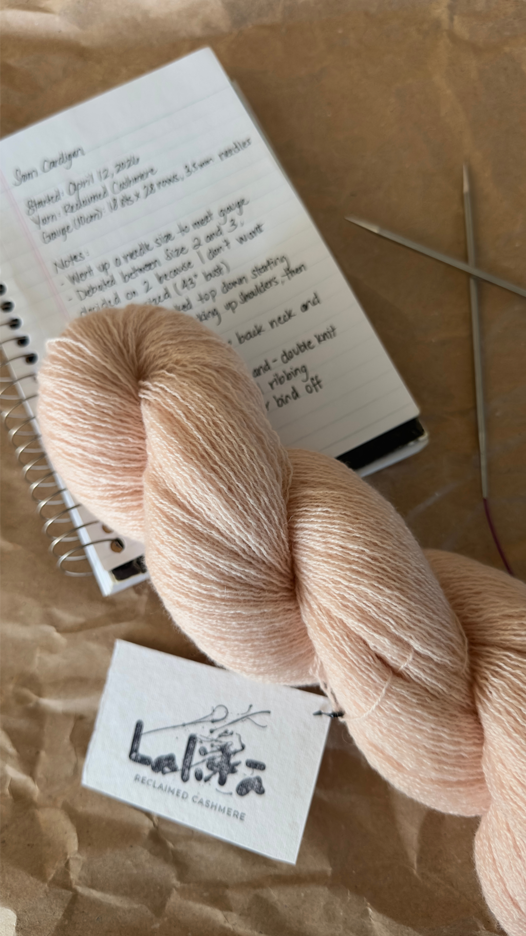 No. 14 | Apricot Jam | 100% Reclaimed Cashmere